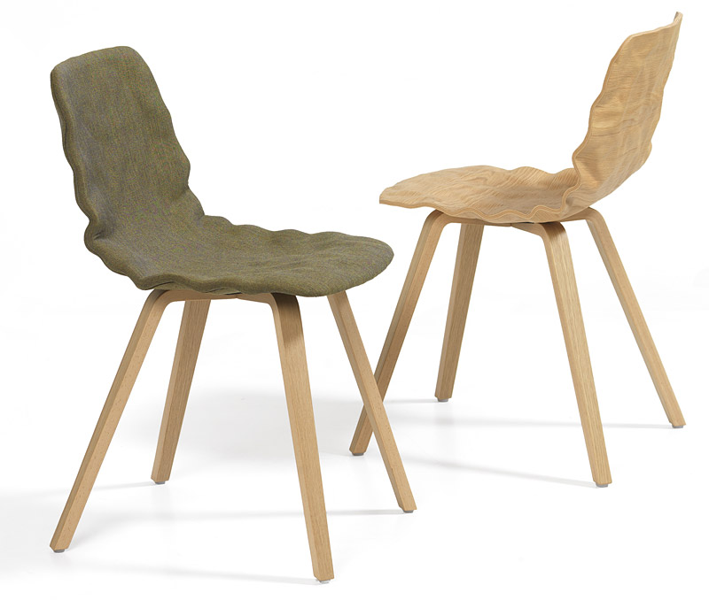 Новая серия стульев Dent меняет наши представления об обычных материалах